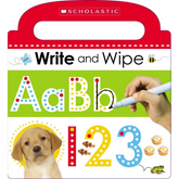 Write and Wipe ABC 123: Scholastic Early Learners (Write and Wipe) - The English Bookshop
